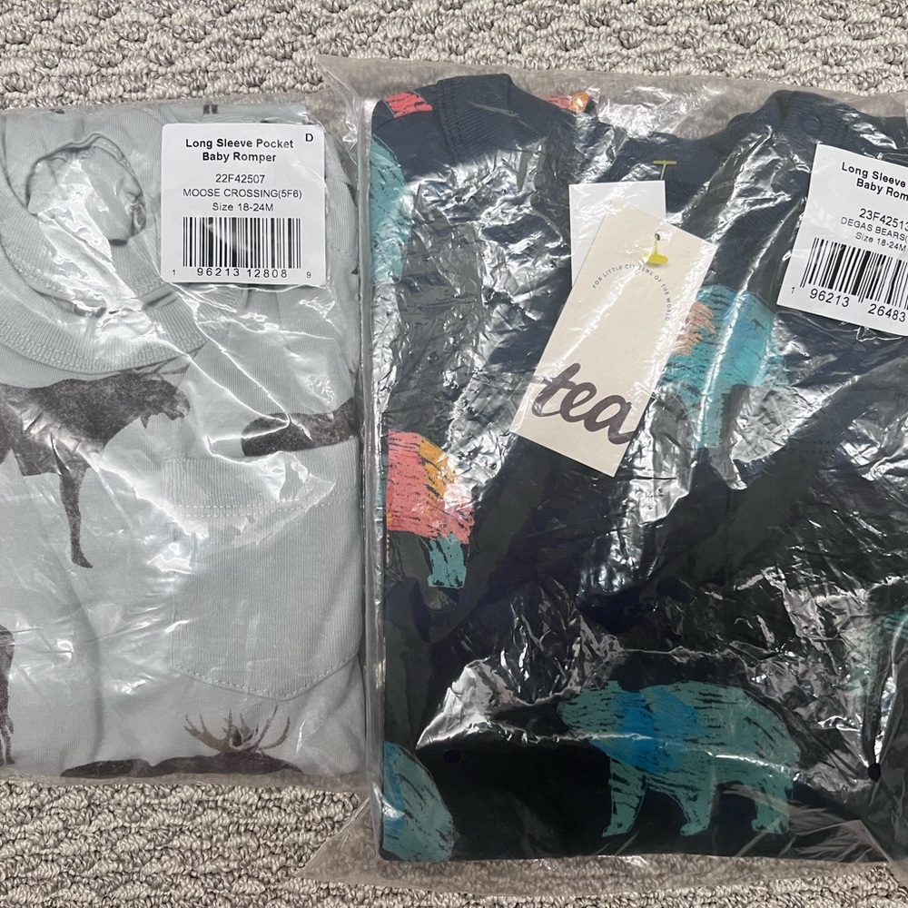 Tea Collection Baby Romper Set